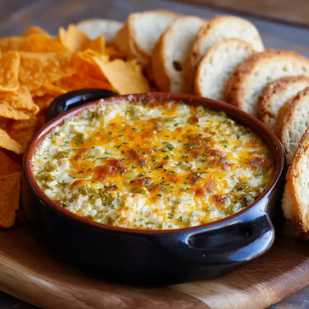 Irresistible Cheesy Hatch Green Chile Dip Recipe Youll Love 6 Cheesy Hatch Green Chile upscaled 686b984da059e