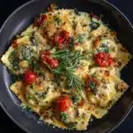 Creamy Tuscan Ravioli