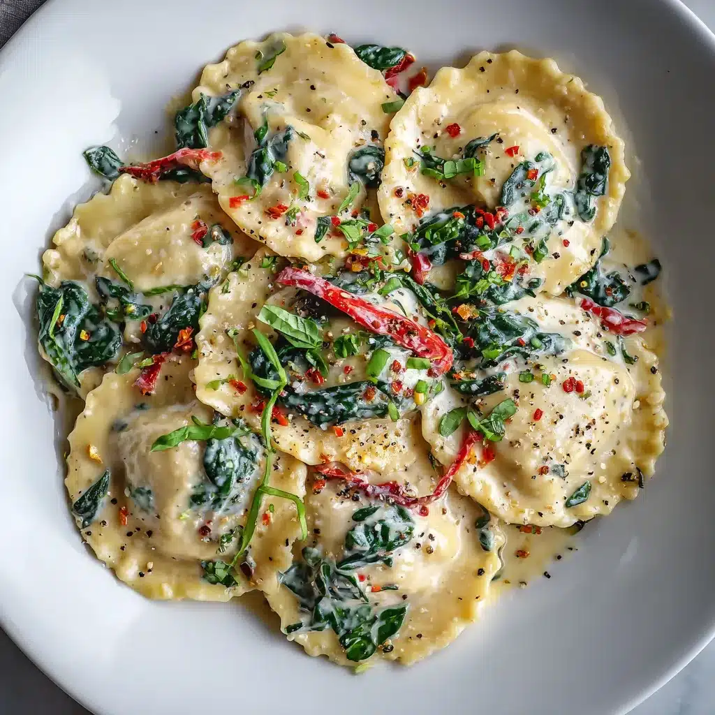Irresistible Creamy Tuscan Ravioli Recipe for a Flavorful Feast 7 Creamy Tuscan Ravioli upscaled 68668e1111678