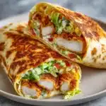 Crispy Chicken Ranch Snack Wrap