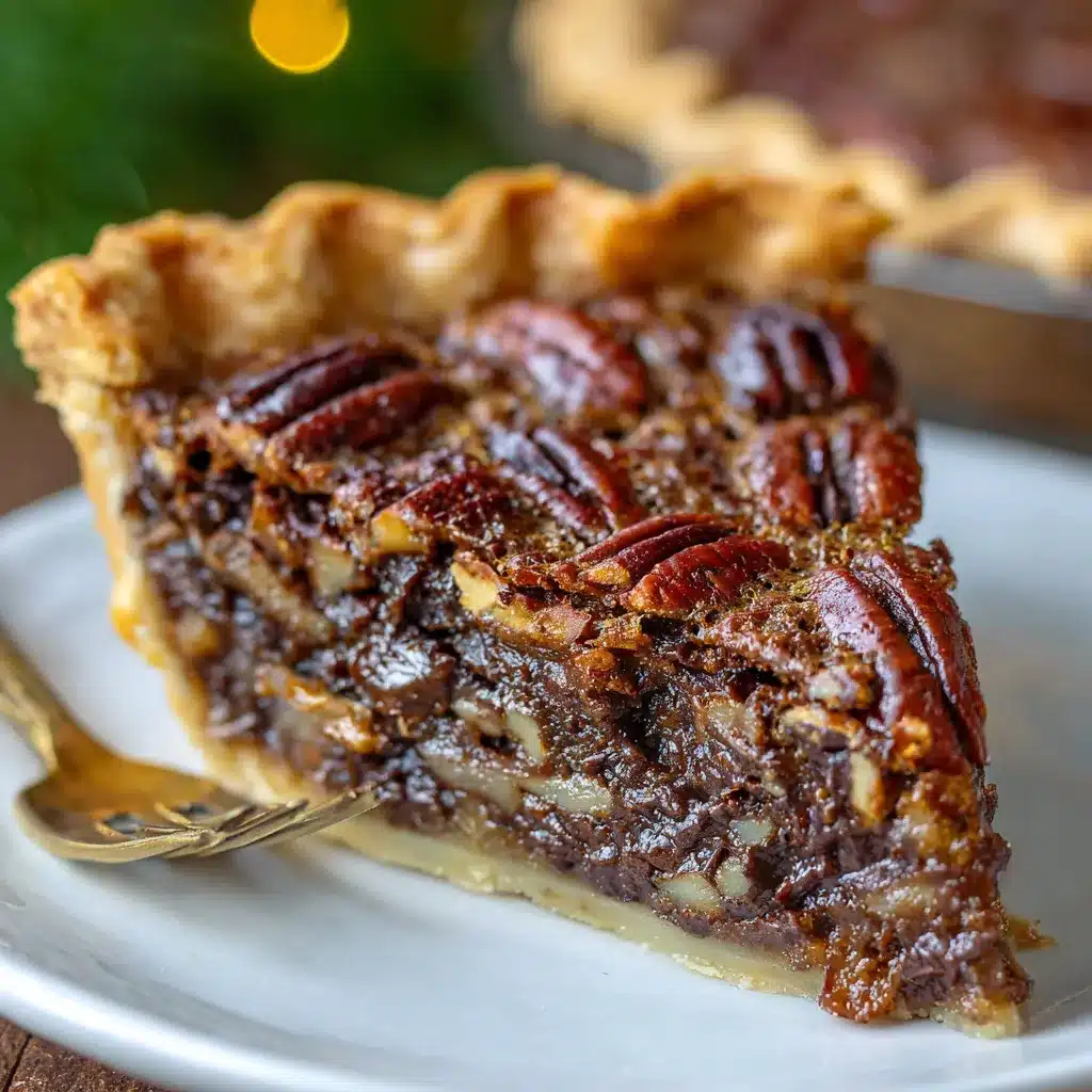 Irresistible Heavenly Texas Chocolate Pecan Pie Recipe 7