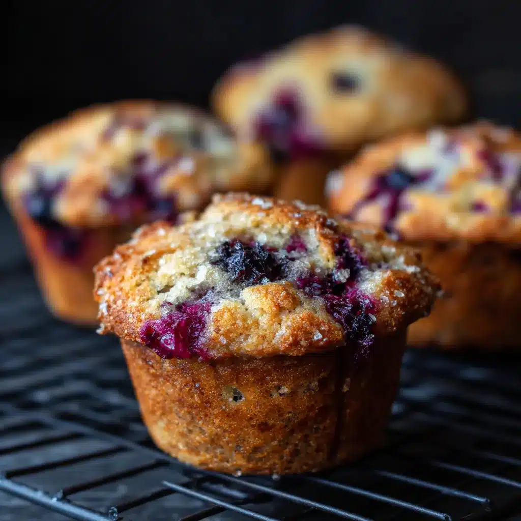Delicious Huckleberry Muffins A MustTry Easy Recipe 7 Huckleberry Muffins upscaled 686bb689e197a