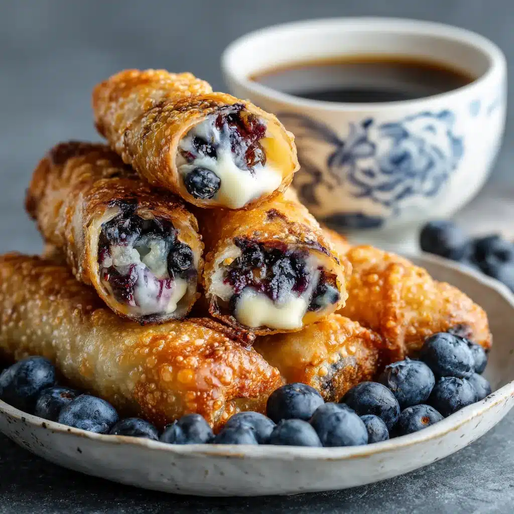 Irresistible Blueberry Cream Cheese Egg Rolls Delicious Treats 8 Irresistible Blueberry Cream Cheese upscaled 686549b0a12fa