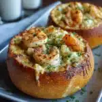 Irresistible Stuffed Seafood Bread Bowls
