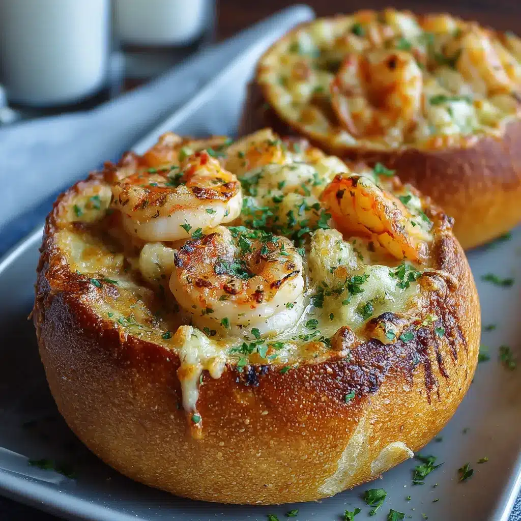 Irresistible Stuffed Seafood Bread Bowls