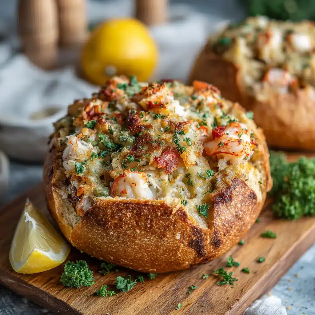 Decadent Stuffed Seafood Bread Bowls Irresistible Recipe 8 Irresistible Stuffed Seafood Bread upscaled 68655d6143736