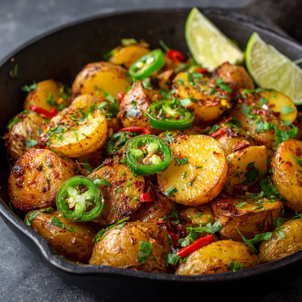 Spicy Mexican Potatoes Quick Flavorful Delicious Recipe 8