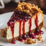 Peanut Butter And Jelly Cheesecake