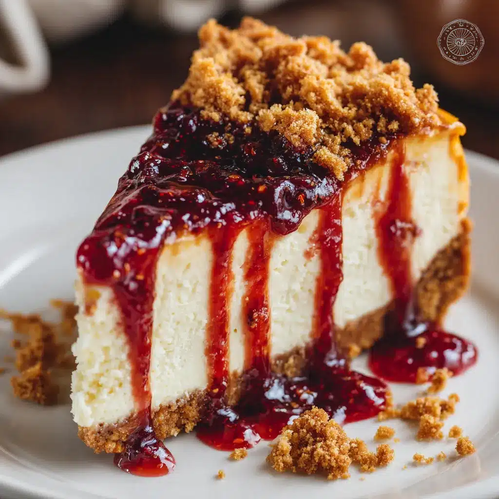Peanut Butter And Jelly Cheesecake