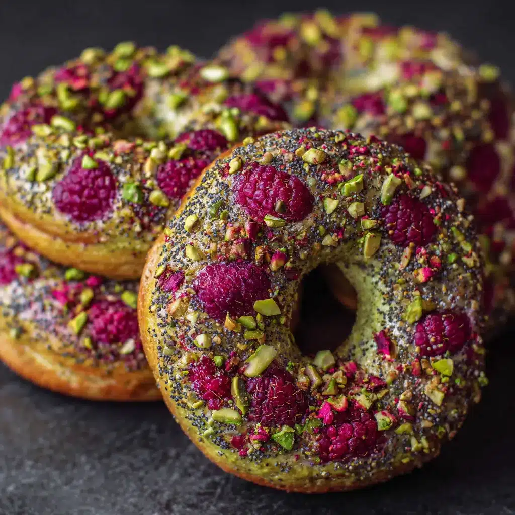 Irresistible Raspberry Pistachio Sourdough Bagels Recipe 7 Raspberry Pistachio Sourdough Bagels upscaled 686550407c92c