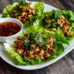 Thai Chicken Lettuce Wraps