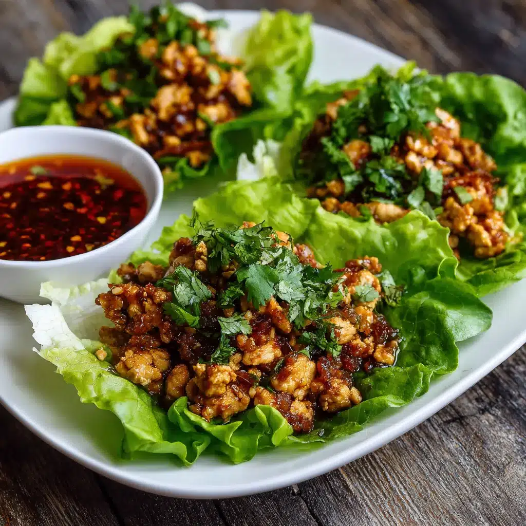 Savory Thai Chicken Lettuce Wraps Easy Delicious Recipe 7 Thai Chicken Lettuce Wraps upscaled 686b330c92f2c